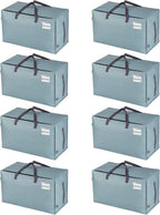 VENO 8 Pack Moving and Storage Bags, Heavy Duty, Alternative to Moving Boxes by Veno