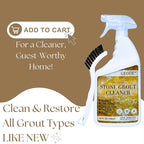 Natural Stone Grout Cleaner, Safe - Image 6