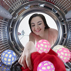 Dryer Balls – Patented Silicone Guard, Natural Wool Core, Super Anti-Tangle & - Image 3
