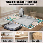 Bohemian Folding Ironing Mat Heat and Steam Resistant Dragonfly Ironing Pad 32 - Image 6