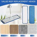3 Pack Microfiber Pad Universal Commercial 17-18 Inch Head- Heavy Duty - Image 4