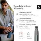 LARS NYSØM Stainless Steel Insulated Water Bottle 12oz 17oz 25oz 34oz 51oz | - Image 2