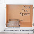 HOLDN’ STORAGE Pull Out Cabinet Organizer, Heavy Duty Caddy w/Lifetime Limited - Image 4