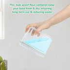 3 Pack Flour and Sugar Storage Containers - Image 6