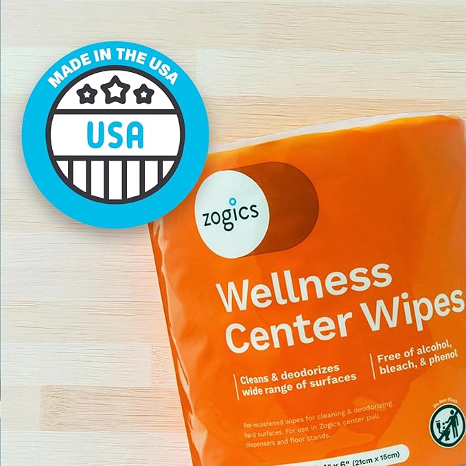 Zogics Wellness Center Cleaning Wipes – Gym Wipes - Image 3