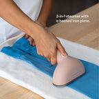 Steamery Handheld Clothes Steamer Cirrus 3, US Plug, Heated Ironing Plate - Image 4