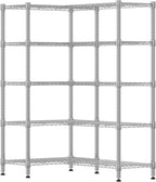 Himimi Storage Shelves-5 Tier Heavy Duty Wire Shelving Unit - Image 8
