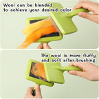 2 Pcs Large Plastic Wool Carders, Needle Felted Carding Brushes Tools - Image 4