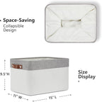 DULLEMELO Storage Baskets for Organizing, Decorative Storage Bins - Image 2