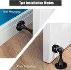 16 Pcs Magnetic Door Stoppers Stainless Steel Door Stops Magnetic Catch Holder - Image 6