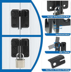 Alise Flip Latch, Gate Latches Slide Bolt Latch Safety Door Lock Catch - Image 4