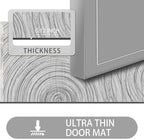 Ultra Thin Door Mat Indoor Entrance, 1/10 in Thin Door Mats - Image 2