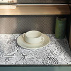 Floral Drawer and Shelf Liner for Kitchen 12IN x 20FT, Non-Adhesive and Strong - Image 9