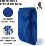 4 PCS Bug Scrubber Sponge Car, Bug Remover Wash Sponge，Car Cleaning Sponge - Image 4