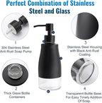 Gaussra Black Soap Dispenser - Image 6