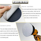 10 Pack 5 Inch 2000 Grits Multipurpose Scrubber Scouring Pads Flocking Scuff - Image 3