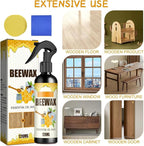Natural Beeswax Spray Furniture Polish, Wood Cleaner, Wood Floor Polish - Image 3