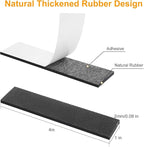 CHUNZEXI Non Slip Furniture Pads 12 PCS 4" x 1", Self Adhesive Rubber Grippers - Image 2