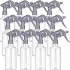 Eccliy 12 Pcs 16 Oz Plastic Spray Bottle, Adjustable Empty Reusable Sprayer by Eccliy