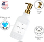 Emerson Essentials Soap Dispenser, Dish Soap Dispenser, Soap Bottle Bathroom Set - Image 3