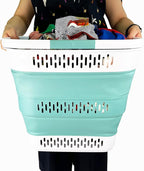 SAMMART 40L Collapsible Plastic Laundry Basket - Image 6