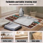 Aztec Ironing Mat Ironing Board Pad Heat Resistant, Quilting & Travel Blanket - Image 6