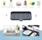 Kitchen Soap Tray, Kitchen Sink Tray Sponge Tray Kitchen Sponge Holder Self - Image 5
