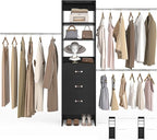96'' Closet Organizer System by Besiost