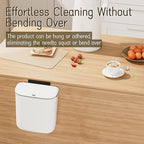 2.4 Gallon Kitchen Compost Bin Hanging Small Trash Can - Image 7