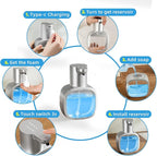 Automatic Foaming Soap Dispenser, 17oz/500ml Touchless Rechargeable - Image 8