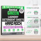 Rockin' Green Hard Rock Travel Laundry Detergent Sheets - Image 4