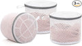 Muchfun 3Pcs Bra Wash Bags, Honeycomb Mesh Laundry Bags by Muchfun