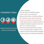 White Rubber Weather Stripping, Self-Adhesive D Shape Rubber Seal - Image 7