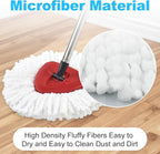 Mop Replace Head for O Cedar, Mop Handle for Ocedar, Mops Heads Replacements - Image 8