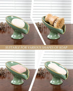 Soap Dish, Self Draining Bar Soap Holder - Image 7