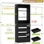 Aheaplus Closet System, 4-9Ft Closet Organizer - Image 7
