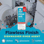 Nature Clean All Natural Dishwasher Rinse Aid Cleaner, Liquid Dishwasher Rinse - Image 2