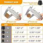 Furniture Sliders, Furniture Movers Sliders, Carpet Chairs Furniture Glides - Image 3