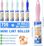 Hushee 24 Pack Bulk Mini Lint Roller - Image 2