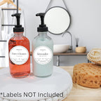 Cornucopia Brands 8oz Clear Glass Pump Bottles, Great as Essential Oil Bottles - Image 5