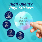 100 Custom Vinyl Stickers - Image 3