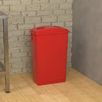 23 Gallon Red Slim Jim Trash Can - Image 4
