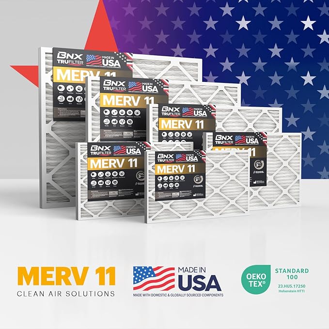 BNX TruFilter 14x24x1 Air Filter MERV 11 - Image 9