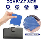 SEVENWELL 50pcs Jewelry Cleaning Cloth Dark Blue Polishing Cloth - Image 2