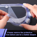 Yunsailing Protective Safety Goggles Lab Over Glasses Clear Anti Fog Eye - Image 4