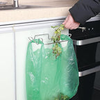 2 Pcs Stainless Steel Trash Bag Holder - Image 2