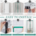 Amylove Zipper 60 x 102 Inch Dust Barrier Kit Construction Door Barrier 5 x 8.5 - Image 4