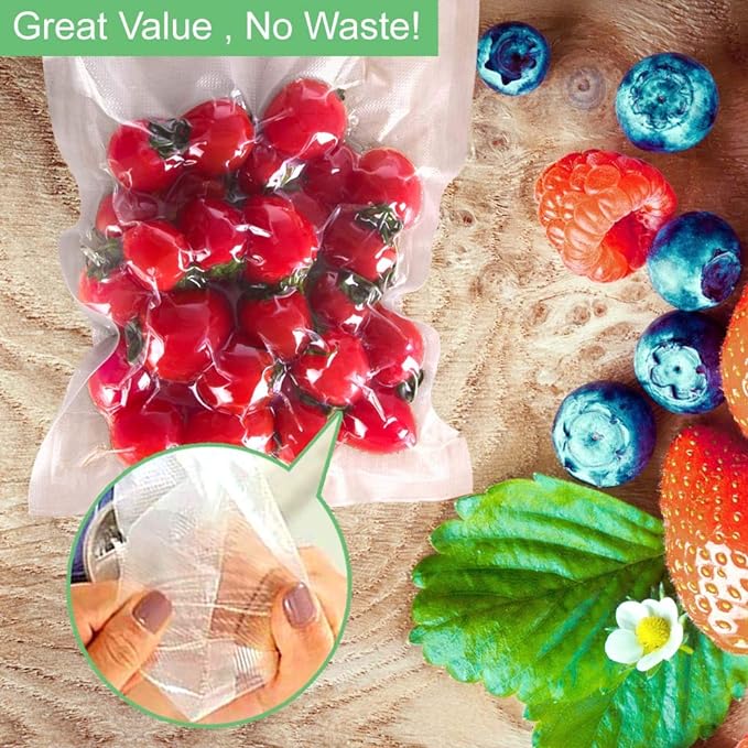 O2frepak 100 Pint 6" x 10" Vacuum Sealer Bags - Image 5