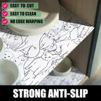 Animal Shelf and Drawer Liner for Cabinets, 12IN x 20FT Non-Adhesive and Strong - Image 3