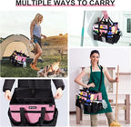 Large Rolling Cleaning Caddy Bag - Image 6